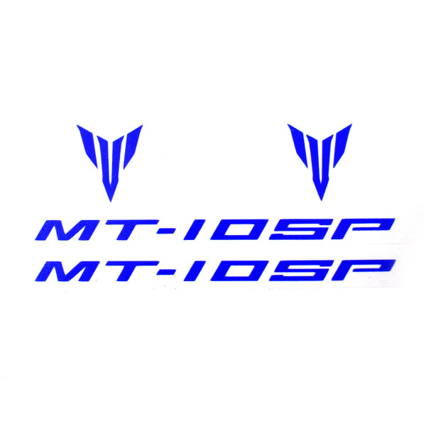 Pyramid Plastics Pyramid decals | yamaha mt-10 blue | set of 2